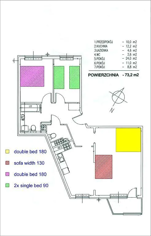 Magnetic Apartment Mehoffera Варшава